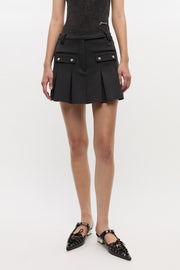 Scuba Neoprene Mini Skirt