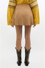Beige Cashmere Wool Skirt - Stilshoppen