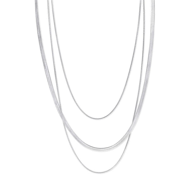 Matilde Triple Chain Necklace