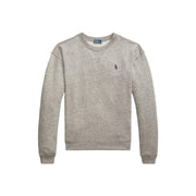 Grå Fleece Crewneck pullover - Stilshoppen