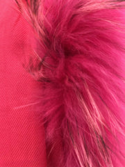 Fuchsia Pelsskjerf - Stilshoppen