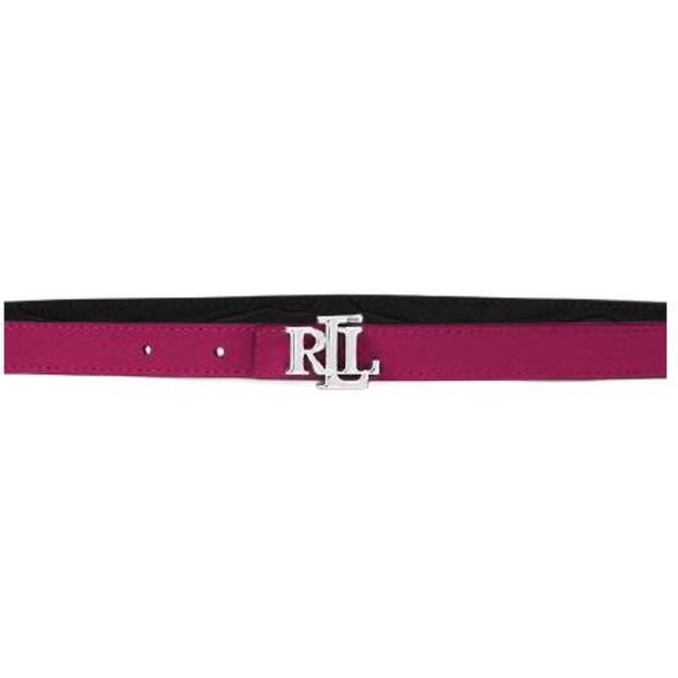 /Cerise/Sort Reversibelt belte 30 medium - Stilshoppen