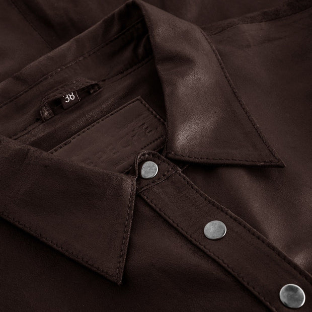 Brun SharonDEP Shirt - Stilshoppen