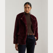 Faux Fur Lined Coat - Stilshoppen