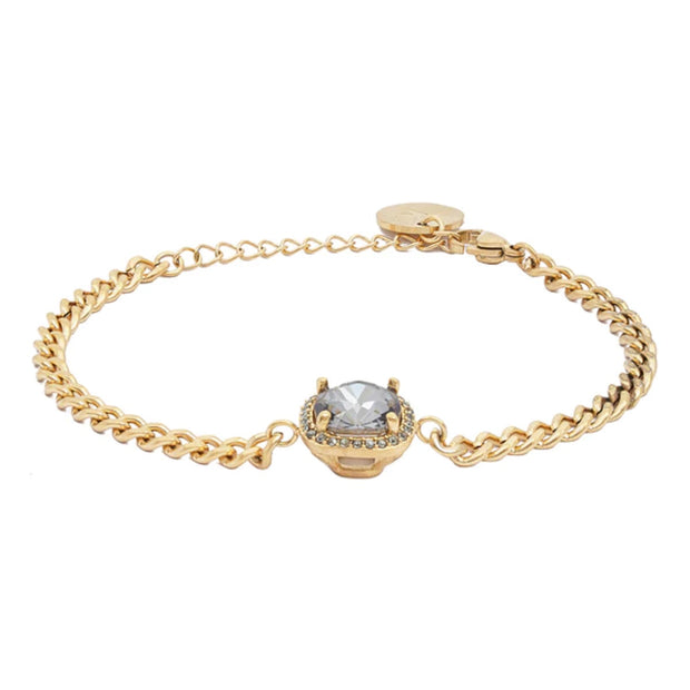 Charcoal Tamara Swarovski armbånd - Stilshoppen