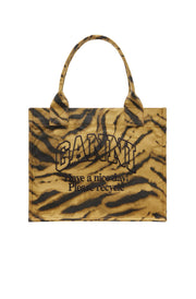 Large Easy Shopper Pocket Print Zebra - Stilshoppen