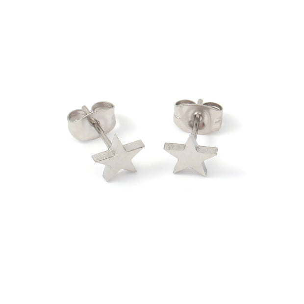 Grave Star Mini Stud Earrings