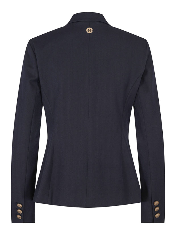 Navy Classic Logo Blazer - Stilshoppen