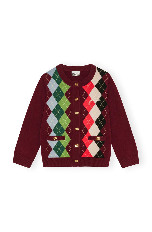 Cashmere Wool Mix Cardigan