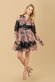 Sort Violetta Dress - Stilshoppen
