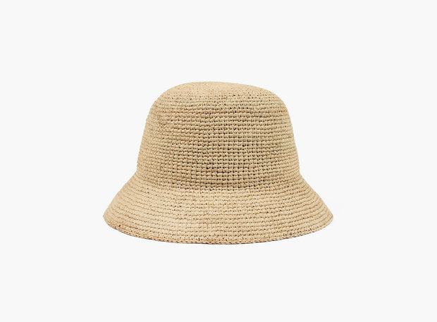 Sand Nohr Etienne Straw Bucket Hat