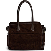 Brun Suede Shopper - Stilshoppen