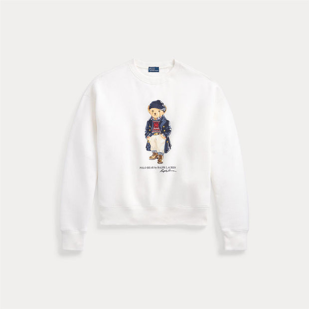 Offwhite Polo Bear Fleece Crewneck - Stilshoppen