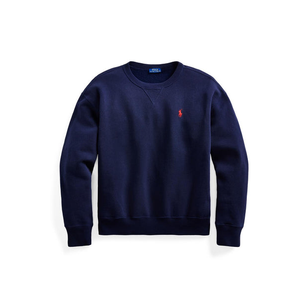 Cruise Navy LS PO Knit Genser - Stilshoppen