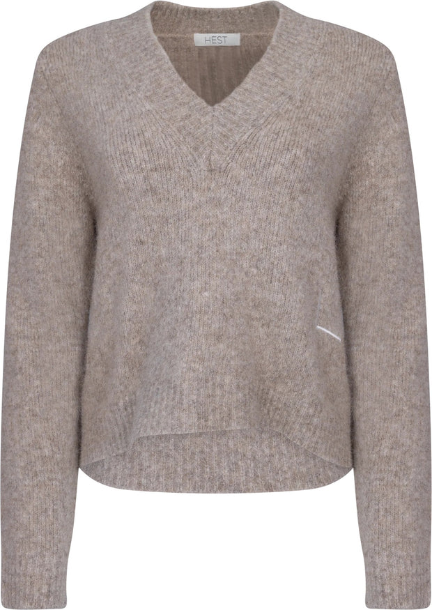 Beige Pernille Sweater - Stilshoppen