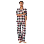Lrl L/s Notch Collar Long Pant Pj Set