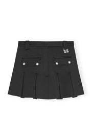 Scuba Neoprene Mini Skirt