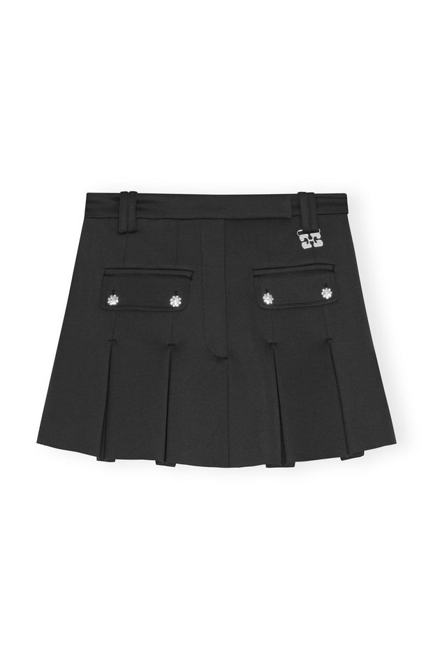 Scuba Neoprene Mini Skirt
