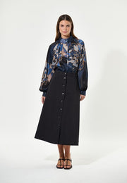 Blå NitaDEA blouse - Stilshoppen