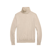 Lys beige Wool Turtlenecke Sweater - Stilshoppen