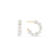 Gull Organic Pearl earrings - Stilshoppen