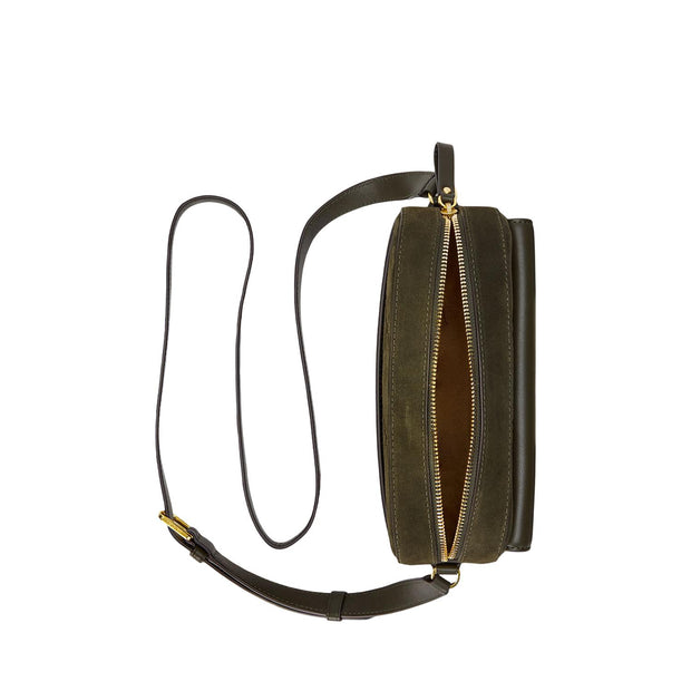 Dark Olkive Medium Marcy Suede - Stilshoppen