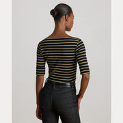 Stripe Judy Sleeve T-Shirt
