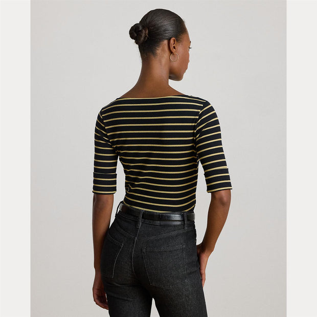 Stripe Judy Sleeve T-Shirt