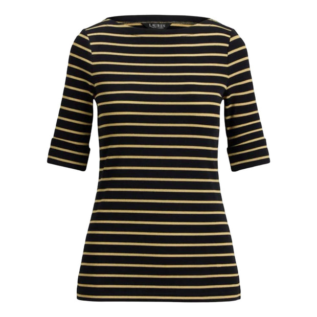 Stripe Judy Sleeve T-Shirt