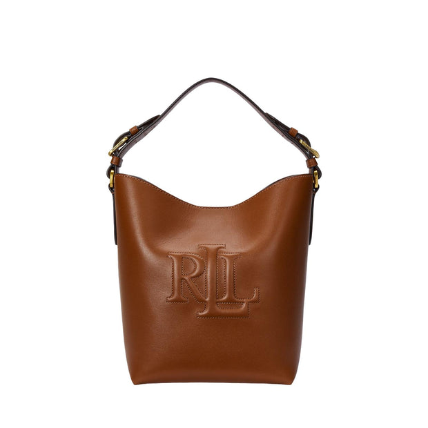 Brun Leather Medium Witley Bucket Bag - Stilshoppen