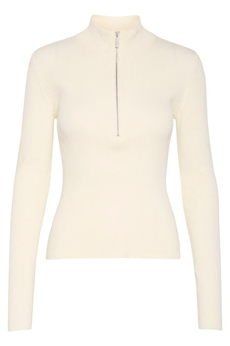 Egret YasmiaGZ Zipper Pullover - Stilshoppen