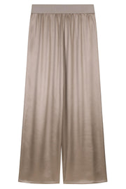 Ganja Taupe Satin Pant - Stilshoppen