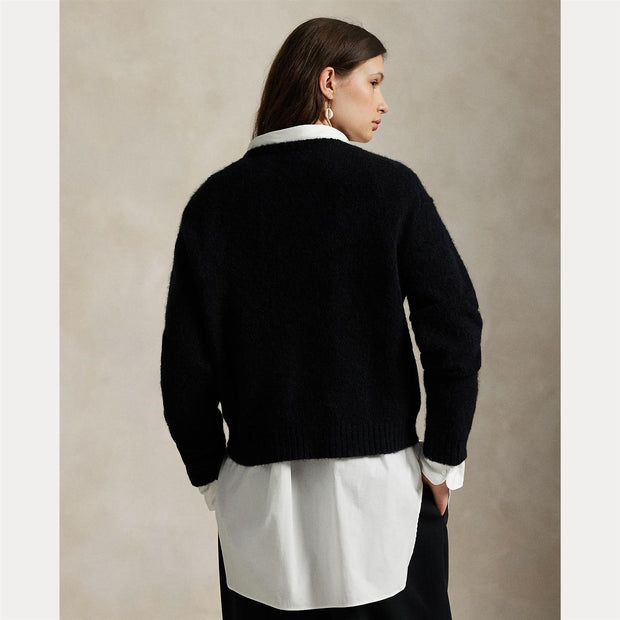Black Multi Pullover Sweater