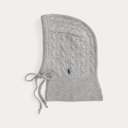 Grey Cashmere Cable Hat - Stilshoppen