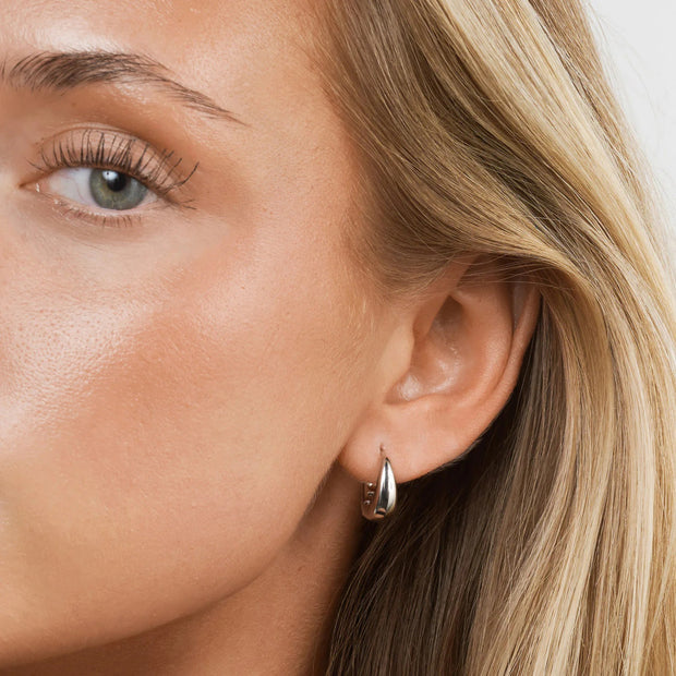 Hedvig Classic Wide Hoop Earrings