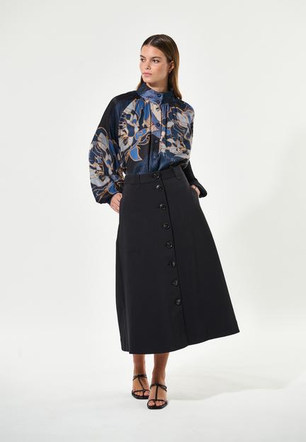 Blå NitaDEA blouse - Stilshoppen