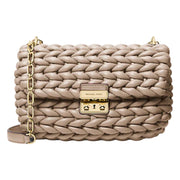 Tribeca Large Hand-Braided Leather Shoulder Bag - Stilshoppen