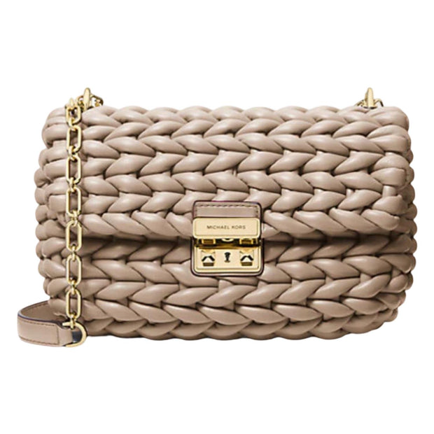 Tribeca Large Hand-Braided Leather Shoulder Bag - Stilshoppen