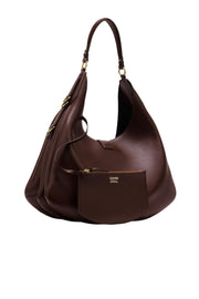 Brun Kat Large Gold Bag - Stilshoppen