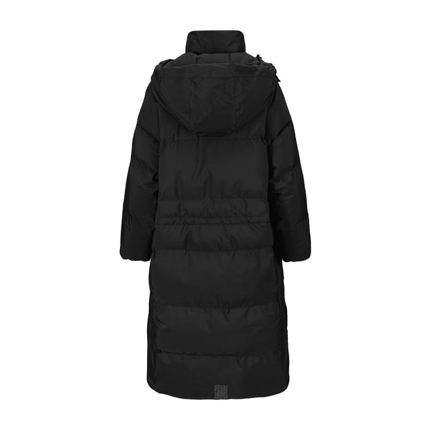 Sort Snøfall Coat