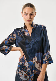 Blå KamillesDEA shirt dress - Stilshoppen