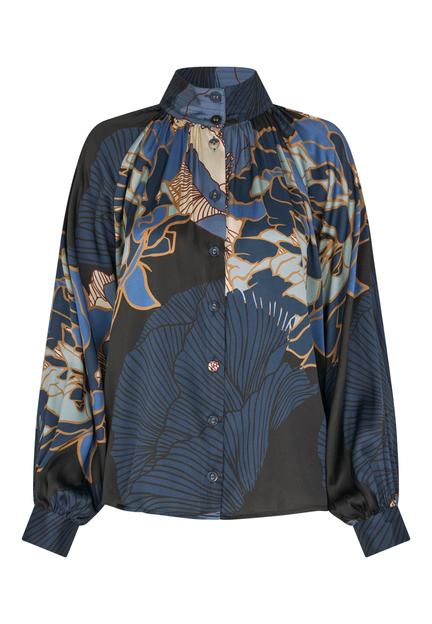 Blå NitaDEA blouse - Stilshoppen