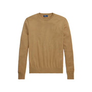 Camel Wool Crewneck Sweater - Stilshoppen