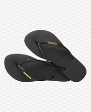 Sorte slim sandaler - Stilshoppen