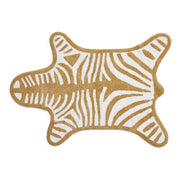 Camel Zebra Bathmat reversible