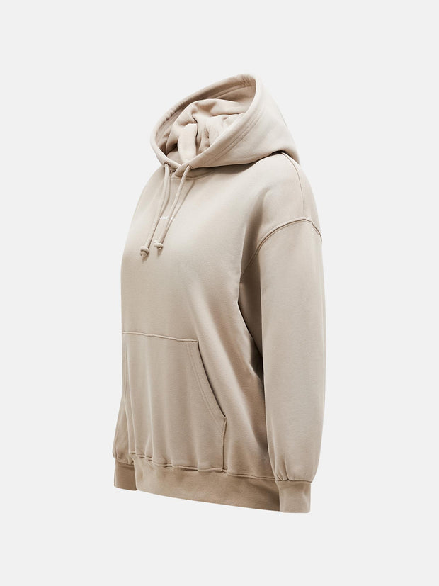 Beige Orginal Terry Hood - Stilshoppen