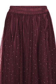 Burgunder Grace Skirt