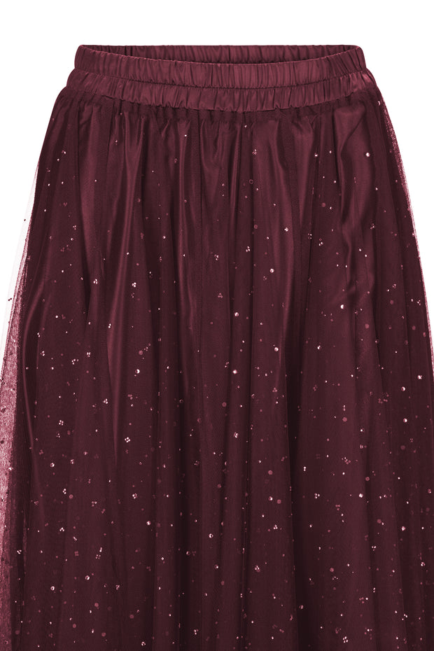Burgunder Grace Skirt