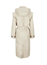 Sand Regndråpe Trench Coat - Stilshoppen