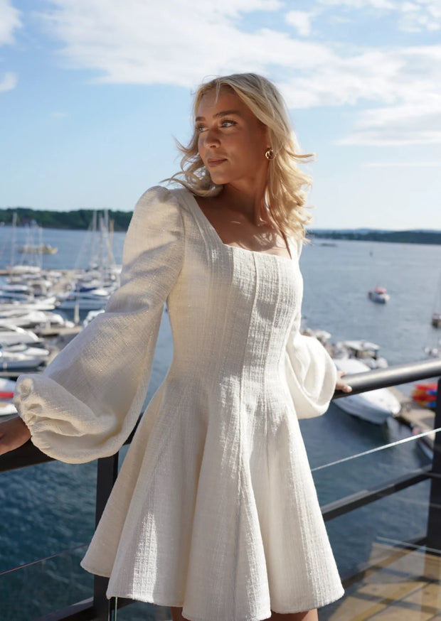 Offwhite Sophie Tweed Dress